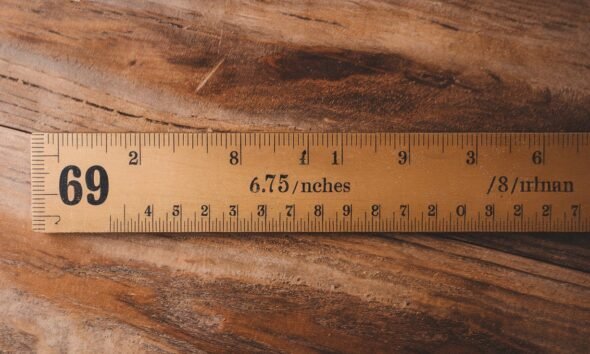 69 inches to feet