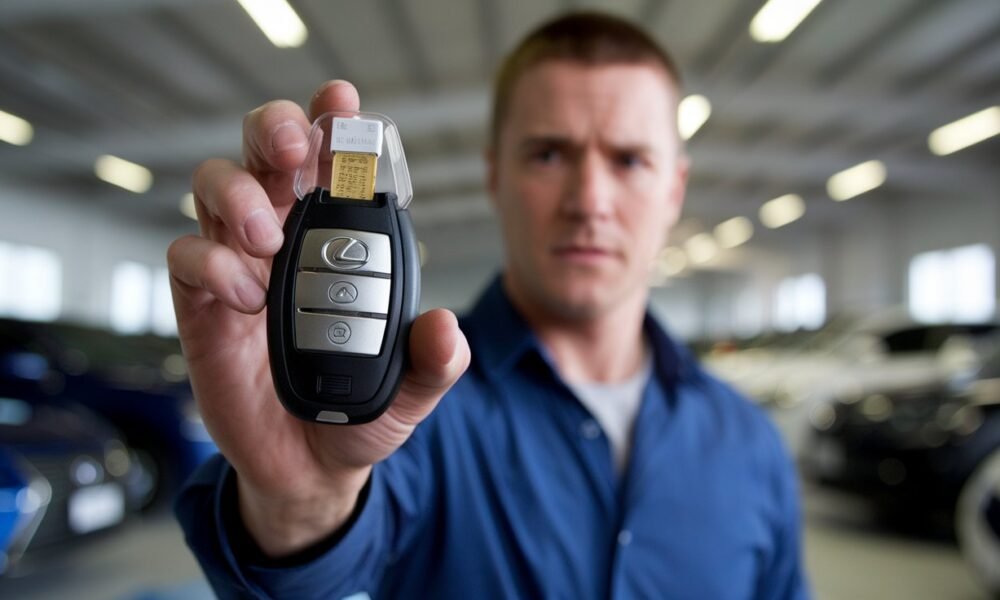 Lexus IS key fob battery