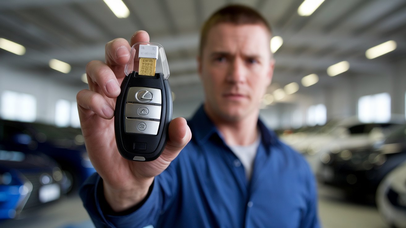 Lexus IS key fob battery