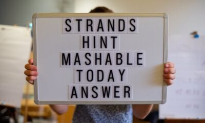 Strands hint Mashable today answer
