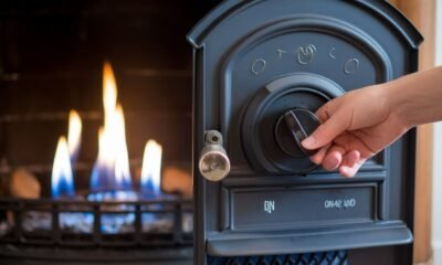 how to light a gas fireplace